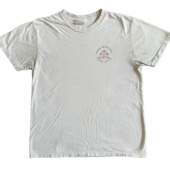 BARSTOOL SPORTS / SPITTIN CHICLETS WHITE “BIRDIE JUICE” SHORT SLEEVE T-SHIRT - Picture 2 of 6